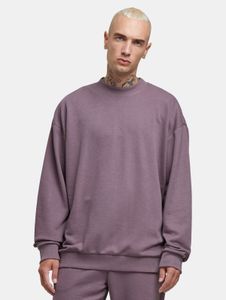 modernes Urban Classics Herren Sweatshirt Oversize 280 g/m² mit Baumwolle Violett