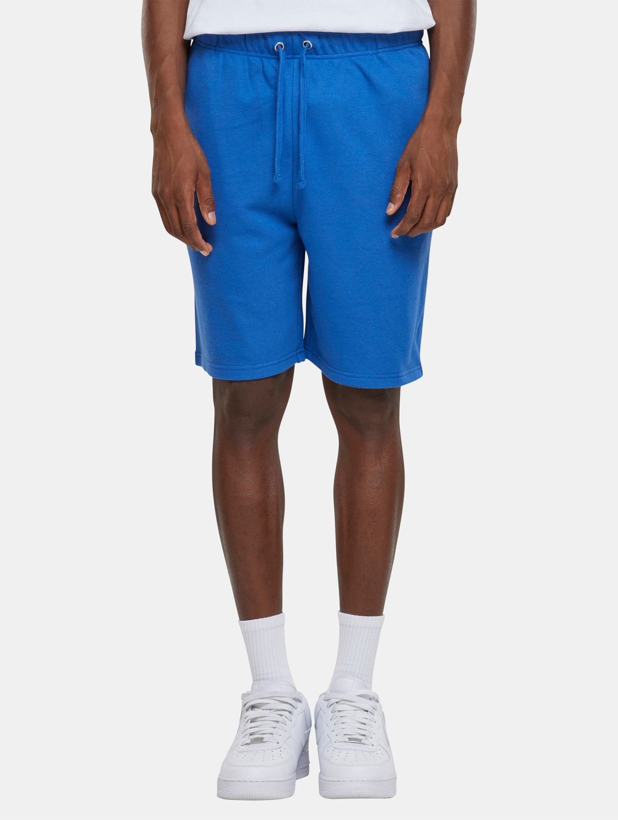 Urban Classics Herren Shorts Baumwolle Blau