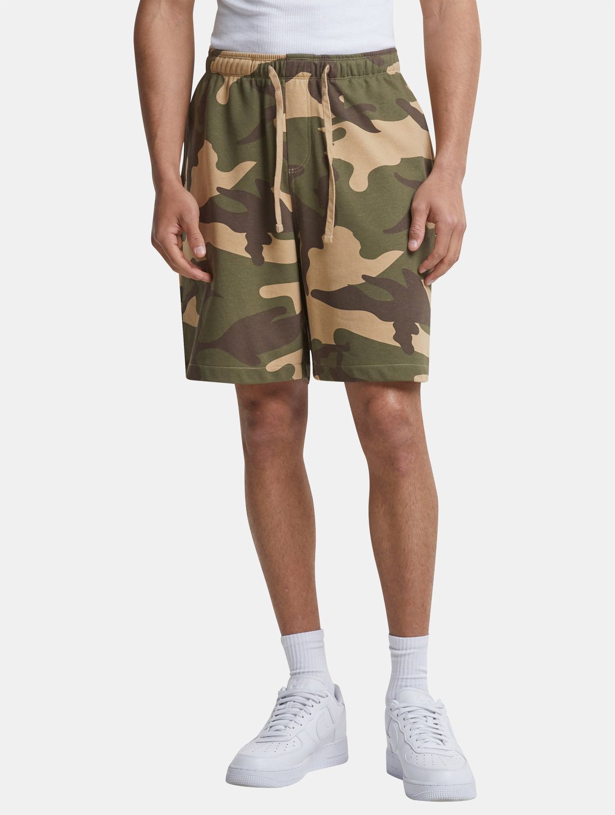 URBAN CLASSICS Herren Cargo Shorts Camouflage