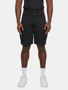 Comfortable Urban Classics men's shorts with cotton, black