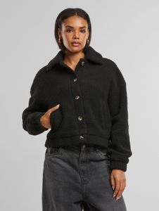 schlichte URBAN CLASSICS Damen Jacke 400 g/m² Schwarz