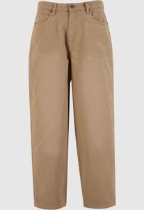 Pantalones vaqueros Casual Urban Classics para hombre con bolsillos, denim de 450 g/m² con algodón, color beige.