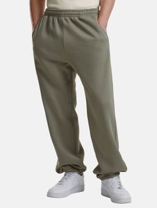 moderne URBAN CLASSICS Herren Hose Taschen 330 g/m² mit Baumwolle Grün