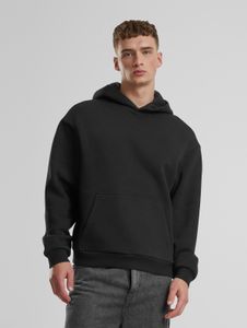 Sudadera con capucha para hombre Soft URBAN CLASSICS, 330 g/m², de algodón, color negro.