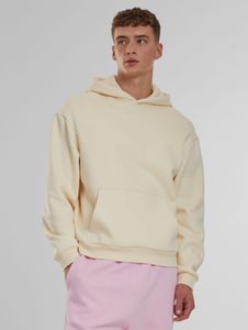 Casual URBAN CLASSICS men's hoodie with hood, 330 g/m² cotton, ecru-white