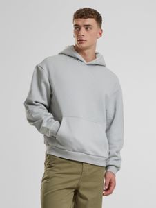 weicher URBAN CLASSICS Herren Hoodie Kapuze 330 g/m² mit Baumwolle Grau