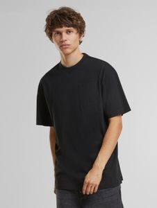 sportliches Urban Classics Herren T-Shirt Oversize mit Baumwolle Schwarz