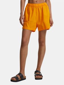 sommerliche Urban Classics Damen Shorts 180 g/m² Gelb