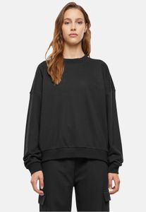 lässiges URBAN CLASSICS Damen Sweatshirt 280 g/m² mit Baumwolle Schwarz
