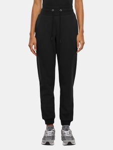 vielseitige URBAN CLASSICS Damen Hose Stretch Kordelzug Taschen mit Baumwolle Schwarz