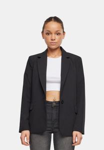 feminine Urban Classics women's dress, stretch fabric 190 g/m², black