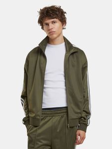 schlichte Urban Classics Herren Jacke Reißverschluss Taschen Khaki