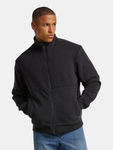 stylische URBAN CLASSICS Herren Jacke Stretch Schwarz