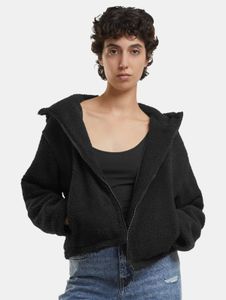 schlichte Urban Classics Damen Jacke Schwarz