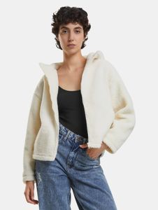lässige Urban Classics Damen Jacke Ecru-Weiß