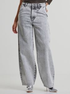 bequeme URBAN CLASSICS Damen Jeans Kordelzug Reißverschluss mit Baumwolle Blau