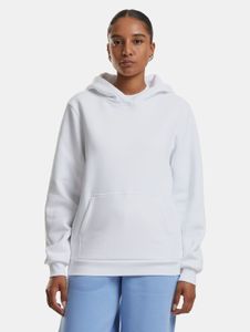 lässiger Urban Classics Damen Hoodie Rippbündchen Kapuze 330 g/m² mit Baumwolle Weiß