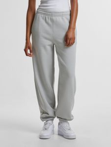 moderne URBAN CLASSICS Damen Hose 330 g/m² mit Baumwolle Grau