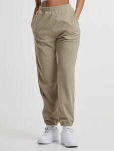 bequeme URBAN CLASSICS Damen Hose mit Baumwolle Beige