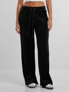 lässige Urban Classics Damen Hose Stretch Schwarz