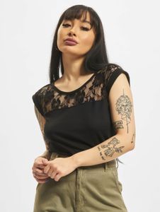 modernes Urban Classics Damen T-Shirt 140 g/m² mit Baumwolle Schwarz