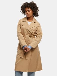 schlichte Urban Classics Damen Jacke Taschen Beige