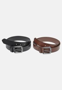 Comfortable Urban Classics men's belt, black/brown