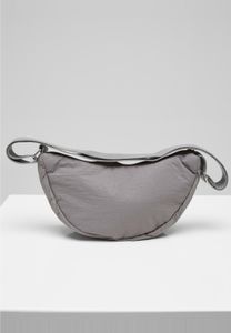 bequemes Urban Classics Unisex Tasche Reißverschluss Grau