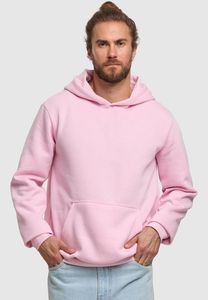 Casual Urban Classics Men's Hoodie with Ribbed Cuffs and Hood, 270 g/m², Pink