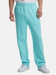 Pantalones vaqueros de hombre Modern Urban Classics con puños acanalados, 330 g/m², de algodón azul claro.