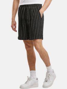 sommerliche Urban Classics Herren Shorts Stretch Taschen 170 g/m² Schwarz