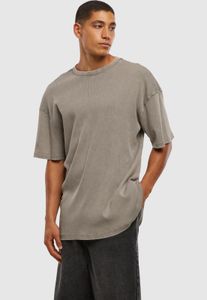 sportliches Urban Classics Herren T-Shirt Stretch Oversize 220 g/m² mit Baumwolle Beige