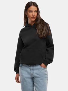 Felpa con cappuccio da donna Urban Classics, morbida, in cotone, nera