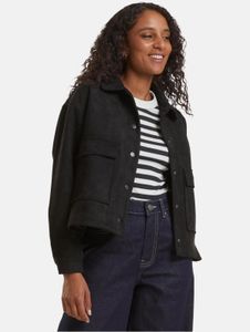 funktionale Urban Classics Damen Jacke Stretch Taschen Schwarz