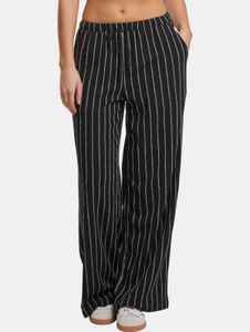 lässige Urban Classics Damen Jeans Stretch 170 g/m² Schwarz