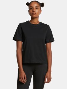 modernes Urban Classics Damen T-Shirt 220 g/m² mit Baumwolle Schwarz