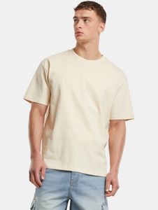sportliches Urban Classics Herren T-Shirt 310 g/m² mit Baumwolle Ecru-Weiß