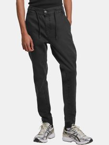 Comfortable URBAN CLASSICS men's stretch jeans with cotton, black