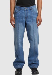 stylische Urban Classics Herren Jeans Reißverschluss Taschen 350 g/m² mit Baumwolle Blau