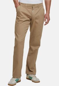 Stylish Urban Classics men's jeans with zip pockets, 250 g/m² cotton, beige