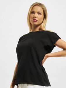 sportliches Urban Classics Damen T-Shirt 140 g/m² mit Baumwolle Schwarz