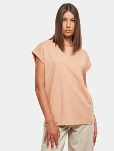 sportliches Urban Classics Damen T-Shirt 140 g/m² mit Baumwolle Alt-Rosa