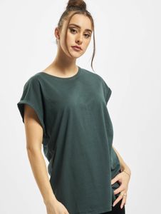 lässiges Urban Classics Damen T-Shirt 140 g/m² mit Baumwolle Grün