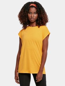 modernes Urban Classics Damen T-Shirt 140 g/m² mit Baumwolle Gelb