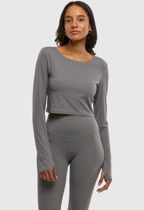 Casual Urban Classics Women's Stretch Sweatshirt Grey