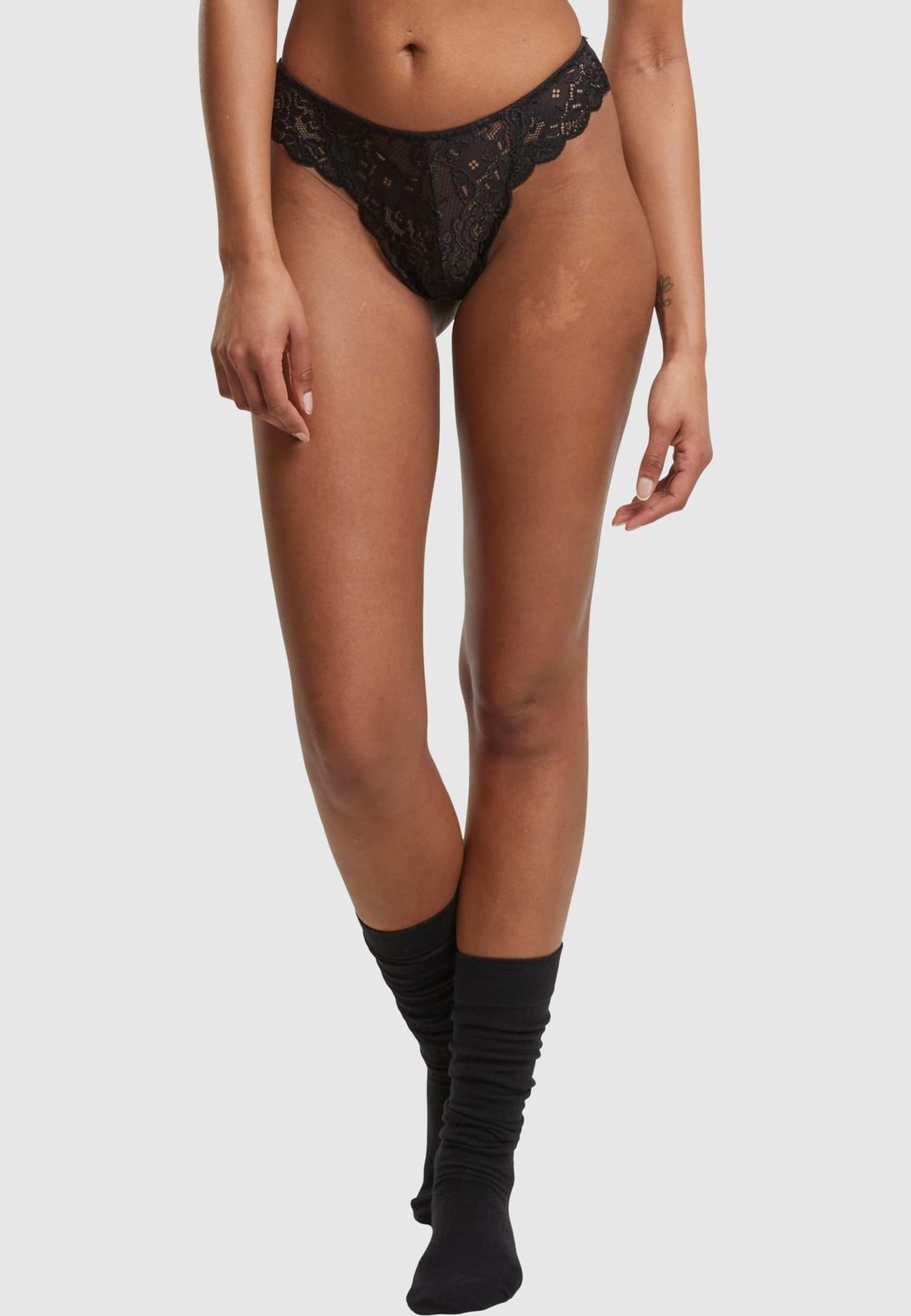 Urban Classics Damen Socken Stretch Schwarz