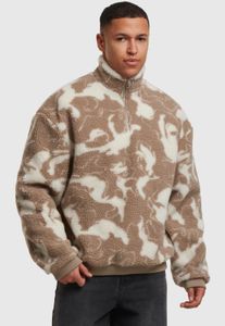 Elegante giacca da uomo Urban Classics, polsini a coste, vestibilità oversize, mimetica
