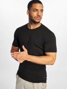 lässiges Urban Classics Herren T-Shirt Stretch 180 g/m² mit Baumwolle Schwarz
