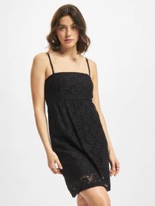 feminines Urban Classics Damen Kleid Stretch 120 g/m² Schwarz