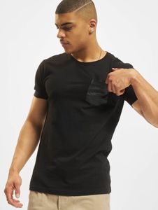 sportliches Urban Classics Herren T-Shirt 190 g/m² mit Baumwolle Schwarz